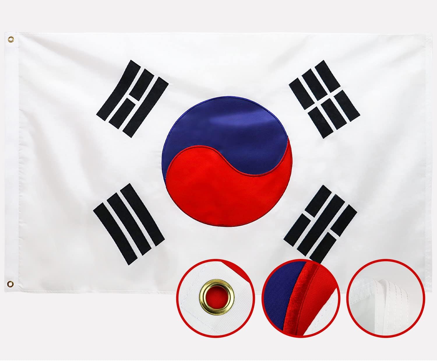 鼓楼韩国国旗 3x5ft
